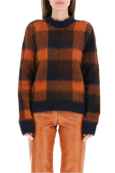 Shop Acne Studios In Navy Orange