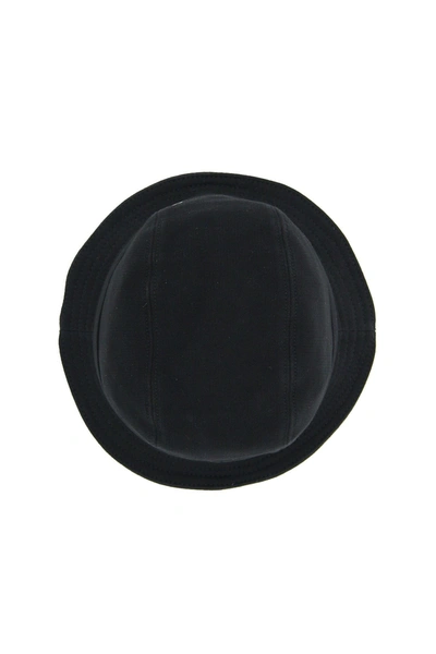 Shop Burberry Logo Bucket Jersey Hat In Black