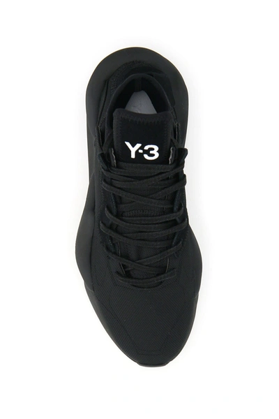 Shop Y-3 Kaiwa Sneakers In Cblack Cblack Ftwwht