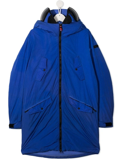 Shop Ai-riders On The Storm Teen Padded Coat In Blue