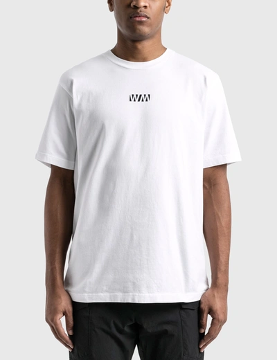 Shop White Mountaineering Wm Printed T-shirt In White