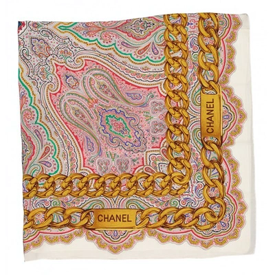 Pre-owned Chanel Multicolour Silk Scarf