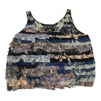 Pre-owned Chanel Lace Vest In Multicolour