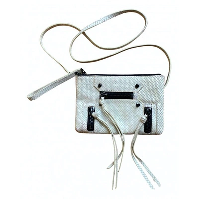 Pre-owned Botkier Leather Mini Bag In White