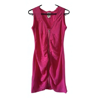 Pre-owned Dress Gallery Silk Mid-length Dress In Pink