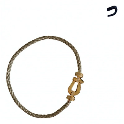 Pre-owned Fred Force 10 Gold Yellow Gold Bracelet