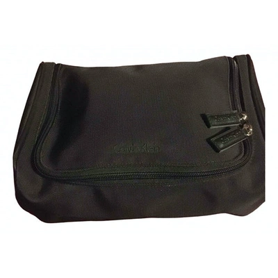 Pre-owned Calvin Klein Small Bag In Black