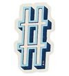 ANYA HINDMARCH Hashtag Leather Sticker
