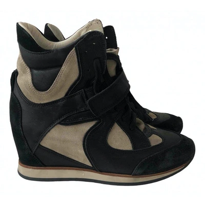 Pre-owned Elena Iachi Trainers In Black