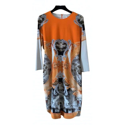 Pre-owned Givenchy Wool Dress In Orange