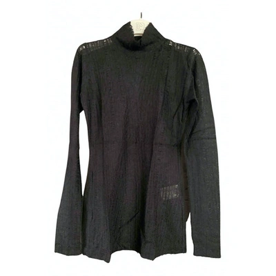 Pre-owned Yang Li Wool Jumper In Black