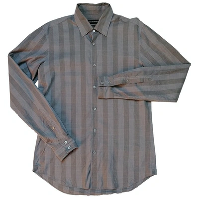 Pre-owned Baldessarini Shirt In Grey