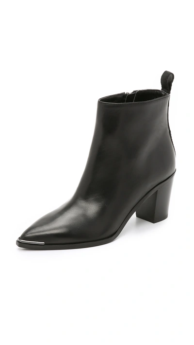 Shop Acne Studios Loma Booties In Black