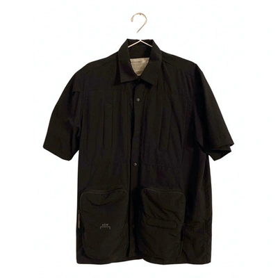 Pre-owned A-cold-wall* Shirt In Black