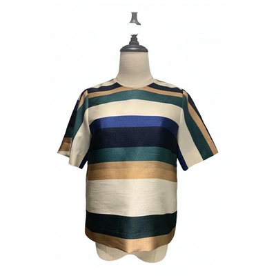 Pre-owned Rosetta Getty Multicolour Polyester Top