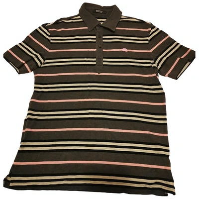 Pre-owned Burberry Polo Shirt In Multicolour