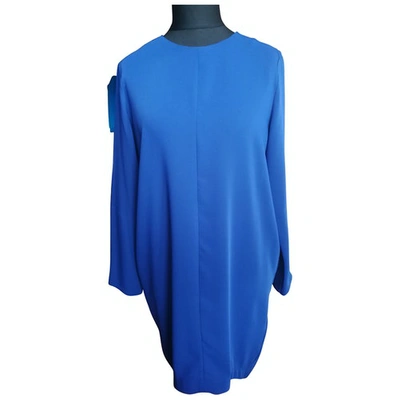 Pre-owned Won Hundred Mid-length Dress In Blue