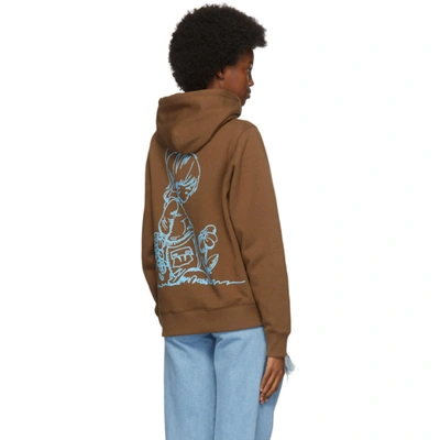 Shop Marc Jacobs Brown Heaven By  Sweet Boy Hoodie