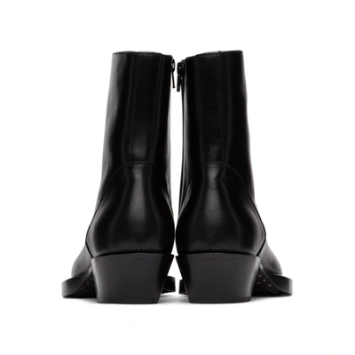 Shop Vetements Black Texas Boots