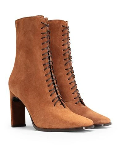 Shop 8 By Yoox Ankle Boots In Tan