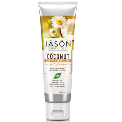 Shop Jason Soothing Coconut Chamomile Toothpaste 119g