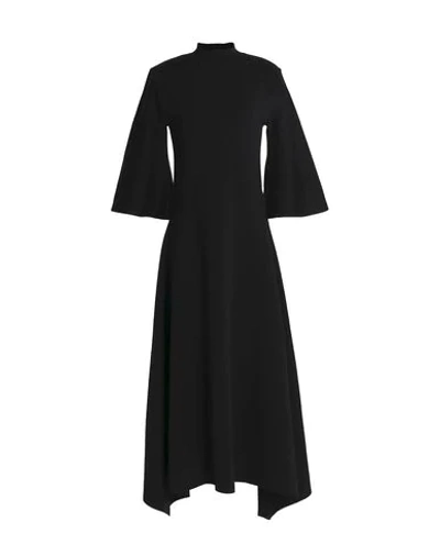 Shop Pringle Of Scotland Long Dresses In Black