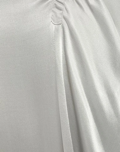 Shop Les Héroïnes By Vanessa Cocchiaro 3/4 Length Skirts In Light Grey