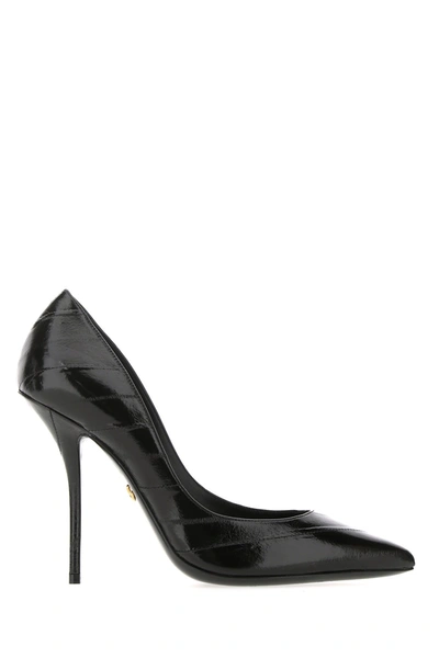 Shop Dolce & Gabbana Pointed Toe Pumps In Black