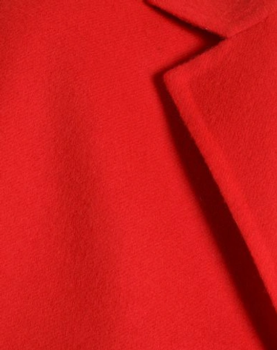 Shop Pringle Of Scotland Coat In Red