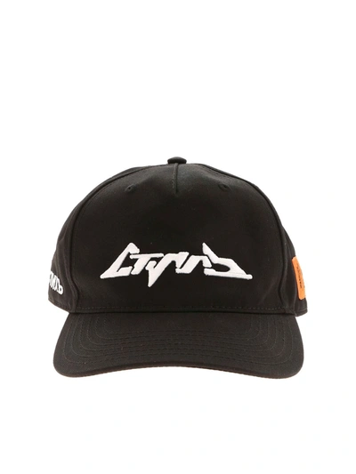 Shop Heron Preston Cntmb Techno Cap In Black