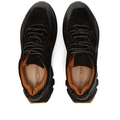 Buttero Spazio Sneakers In Black | ModeSens