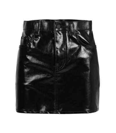 Shop Saint Laurent Black Classic Mini Skirt