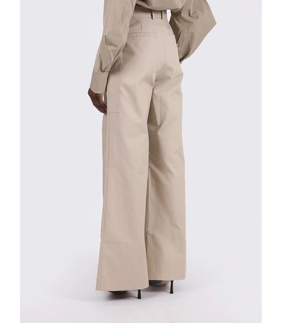Shop Co Taupe Wide-leg Pant In Neutral