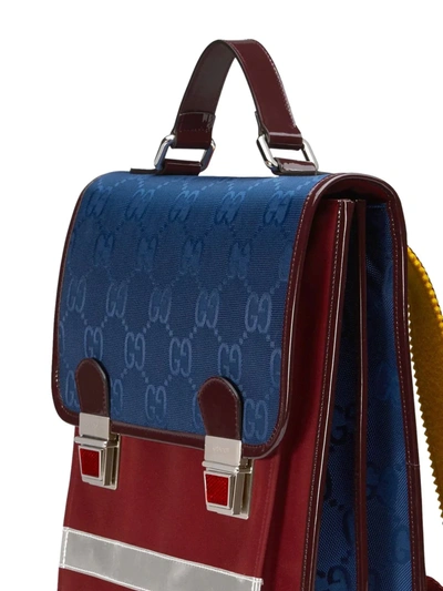 Shop Gucci Off The Grid Gg Supreme Backpack In Blue