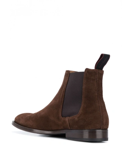 Shop Ps By Paul Smith Gerald Shoes In Brown