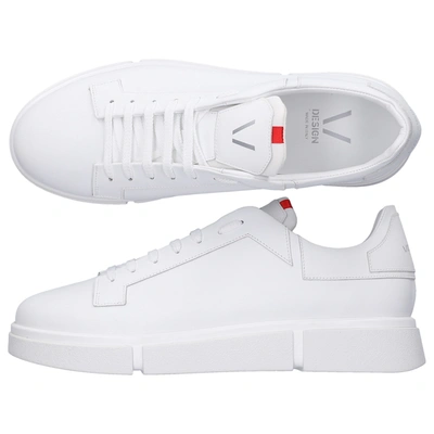 Shop V Design Low-top Sneakers Mprg01 In White