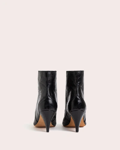 Shop Iro Cotopa Western Ankle Boots In Black