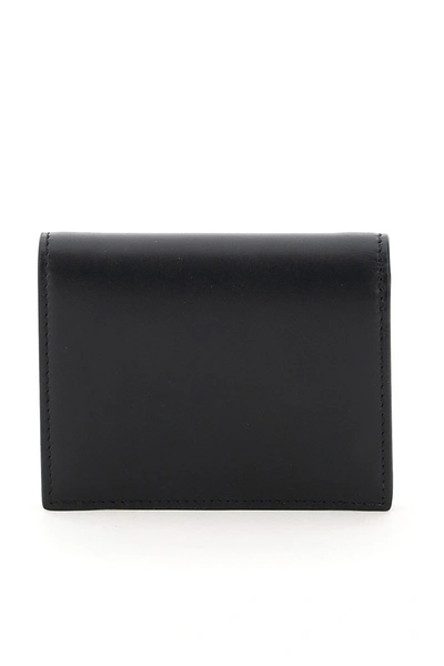 Shop Ferragamo Salvatore  Studio Gancini Slider Wallet In Nero