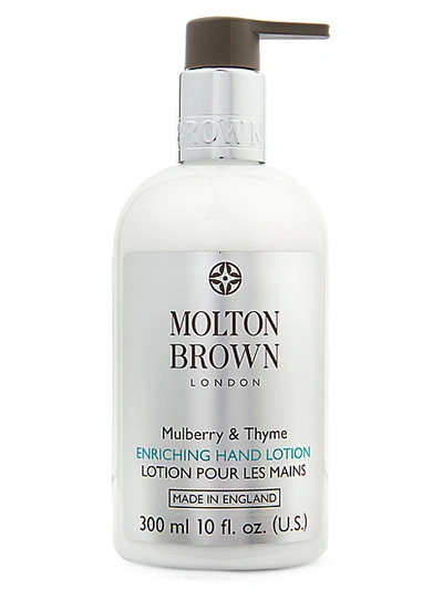 Shop Molton Brown Mulberry & Thyme Enriching Hand Lotion