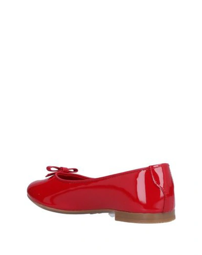 Shop Dolce & Gabbana Ballet Flats In Red