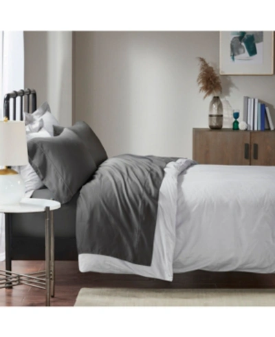 Madison Park 1500 Thread Count Cotton Blend 4-pc. Sheet Set, Queen In Charcoal