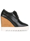 STELLA MCCARTNEY Wedge Lace-Up Shoes,392337W0XH0