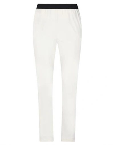 Shop Liviana Conti Woman Leggings White Size 10 Viscose, Polyamide, Elastane