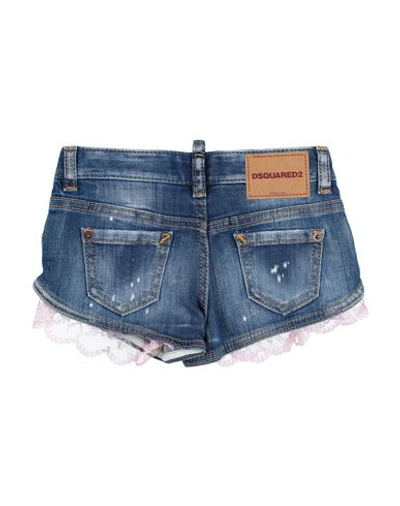 Shop Dsquared2 Denim Shorts In Pink