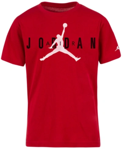 Jordan Little Kids' T-shirt In Gym Red