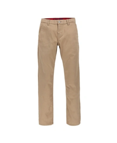 LEVI'S BIG BOYS 502 REGULAR TAPER FIT CHINO TWILL PANTS 