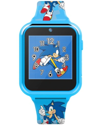 Shop Accutime Kid's Sonic Blue Silicone Strap Smart Watch 46x41mm
