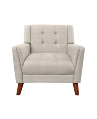 Shop Noble House Candace Arm Chair In Beige