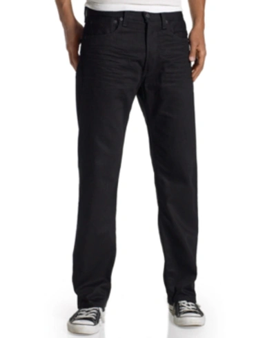 Shop Levi's Men's 501 Original Fit Button Fly Stretch Jeans In Nickel Black