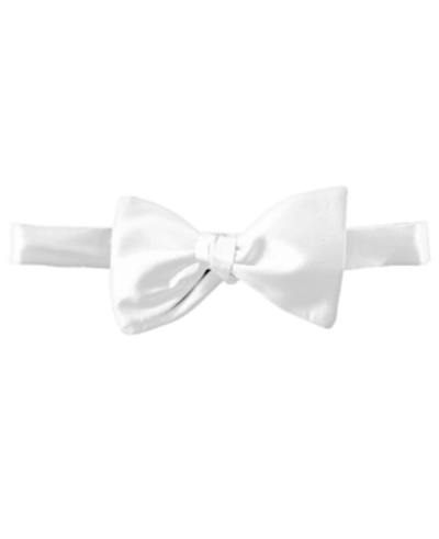 Shop Michelsons To-tie Bow Tie In White